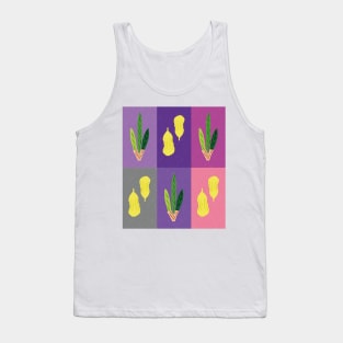 Lulav &amp; Etrog Chrisp Street Pop Art Grid Tank Top